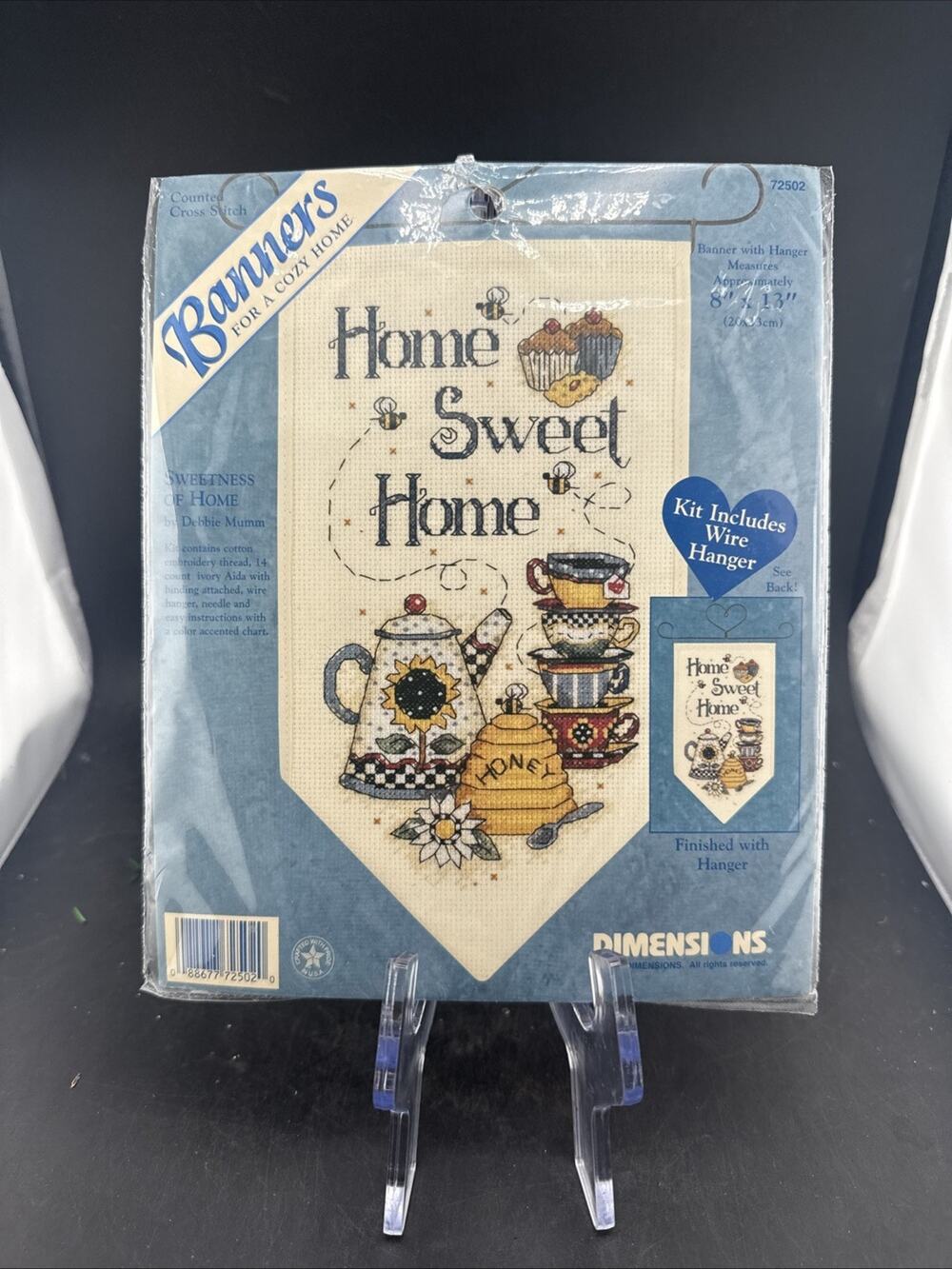 Vintage Dimensions Debbie Mumm Cross Stitch Kit Sweetness of Home 72502 NOS NIP